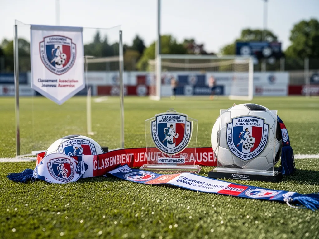 Jeunes joueurs de l'AJ Auxerre et du FC Metz lors d'un match de championnat U19